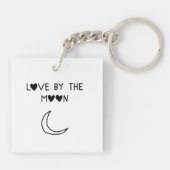 Love By the moon Schlüsselanhänger (Rückseite)