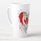 Love Canada Flag Milchtasse (Linke Ecke)