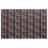 love canada maple leaf canadian stoff (Fat Quarter (45,7 x 55,9 cm))