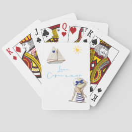 Love, Capri xxoo Classic Playing Cards Spielkarten