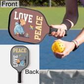 LOVE × CAPYBARA - Custom Pickleball Schläger