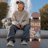 LOVE × CAPYBARA - Custom Skateboard