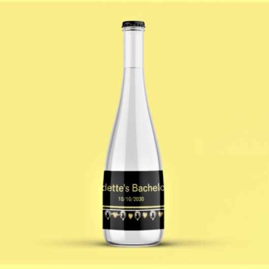 Love Cat Water Bottle Labels - Adiela Akoo Wasserflaschenetikett