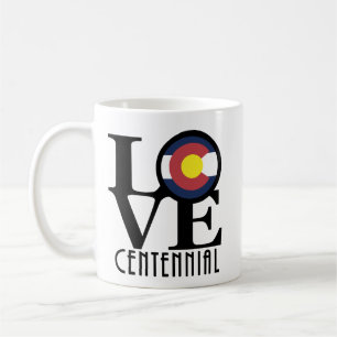LOVE Centennial Colorado 11oz Kaffeetasse