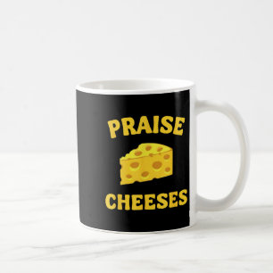 Love Cheeses Funny Cheese Lover in Gouda We Trus Kaffeetasse