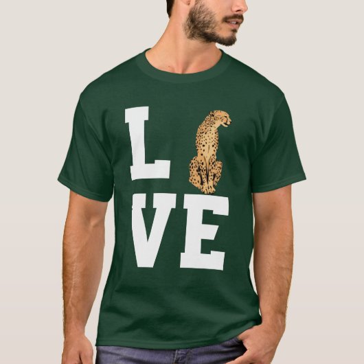 Love Cheetah boy T-Shirt (Vorderseite)
