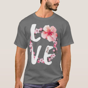 Love Cherry Blossom Lover Japanese Sakura T-Shirt
