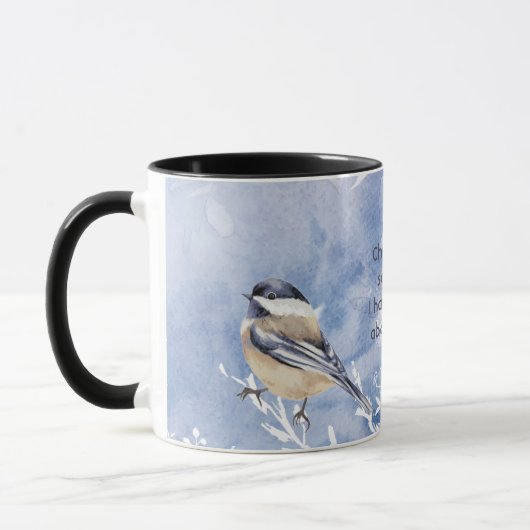 Love Chickadee Birds So Much Fun Quote Saying Tasse (Links)