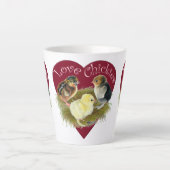 Love Chickies Milchtasse (Vorderseite)