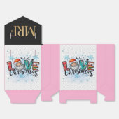 Love Christmas Gift Geschenkschachtel (Ungefaltet)