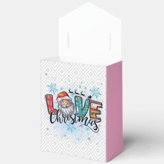 Love Christmas Gift Geschenkschachtel (Offen)