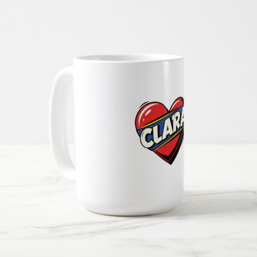 Love Clara Kaffeetasse (Vorderseite Links)