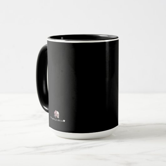 Love Coffe Mug Tasse (Vorderseite Links)