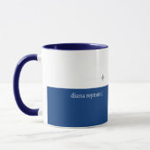 Love Coffee and Travels I plane & world map Tasse (Links)