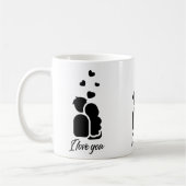 Love Coffee Mug – Romantic Gift for Him or Her Kaffeetasse (Links)
