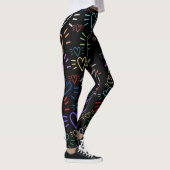 Love Colored Hearts Leggings (Rechts)