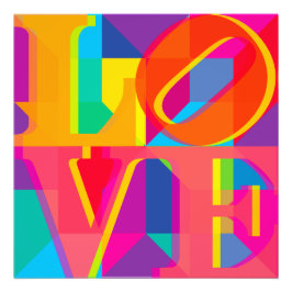 LOVE COLORS FOTODRUCK