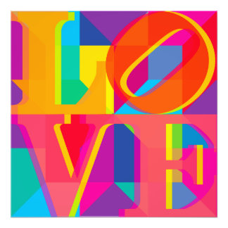 LOVE COLORS FOTODRUCK