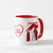 Love & Commitment Mug for Lovers Tasse (VorderseiteRechts)