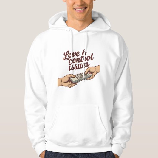 Love & Control Issues | Emotional Tug-of-War Mood Hoodie (Vorderseite)