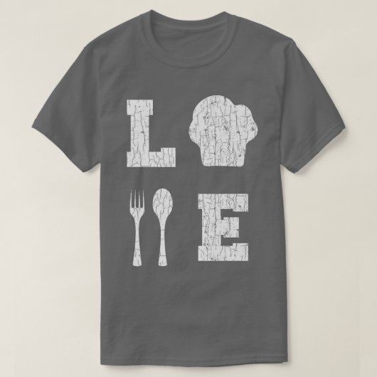 Love Cooking Funny Cook Chef GraphicT-Shirt T-Shirt (Design vorne)
