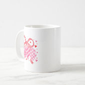 Love Coquette Bow Leopard Hearts Valentine Women G Kaffeetasse (Vorderseite Links)