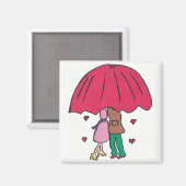 Love Couple Magnet (Vorderseite/Rückseite)