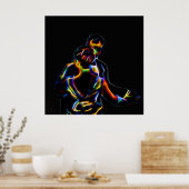 Love Couple Poster (Küche)