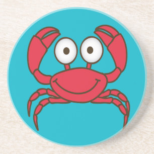 Love Crab Achterbahn Getränkeuntersetzer