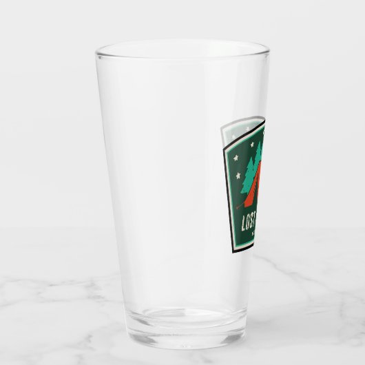 Love Creek Wilderness Camping Glas (Rechts)