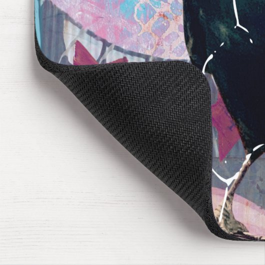 Love crows & little artistic edge crow mouse pad? mousepad (Ecke)
