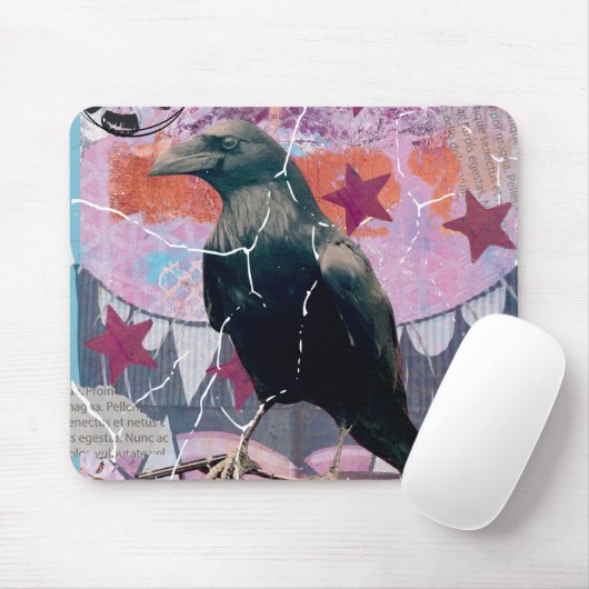 Love crows & little artistic edge crow mouse pad? mousepad (Mit Mouse)