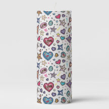 Love & Crystals | Crystal Hearts Candle Holder 