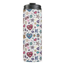 Love & Crystals | Crystal Hearts Thermal Tumblers Thermosbecher