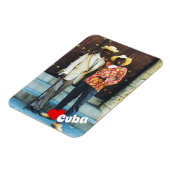 Love Cuba, Cuban Men Magnet (Linke Seite)