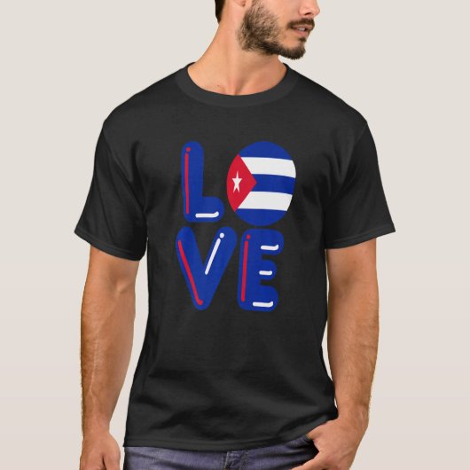 LOVE Cuba T-Shirt (Vorderseite)