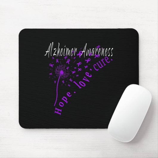 Love Cure Alzheimerheimer Disease Bewusstsein 1 Mousepad (Mit Mouse)