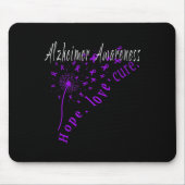Love Cure Alzheimerheimer Disease Bewusstsein 1 Mousepad (Vorne)