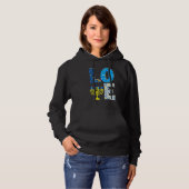 Love Cute Hanukkah Decoration Menorah Pajama Match Hoodie (Vorne ganz)