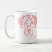 Love Dalmata Kaffeetasse (Links)