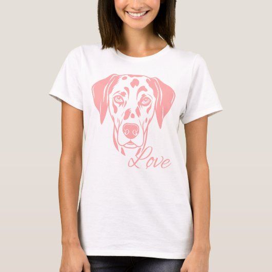 Love Dalmata T-Shirt (Vorderseite)