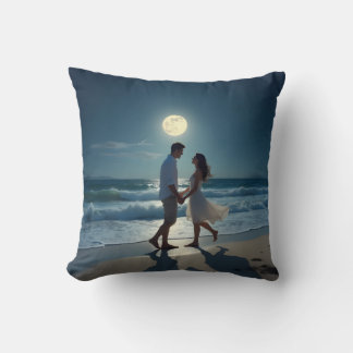 Love Dance Moon Pillow Kissen