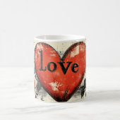 Love dark valentines day verwandlungstasse (Mittel)