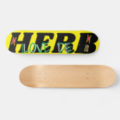 LOVE DE HERB  JMT 7 3/4" Skateboard Deck (Horizontal)