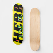 LOVE DE HERB  JMT 7 3/4" Skateboard Deck (Vorderseite)