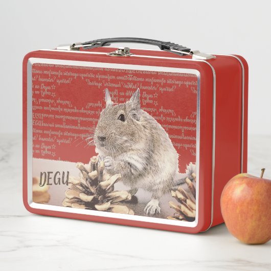 LOVE☆DEGU☆ METALL BROTDOSE (Beispiel)