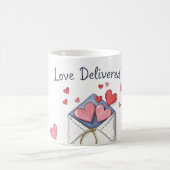 Love Delivered Mug Kaffeetasse (Mittel)