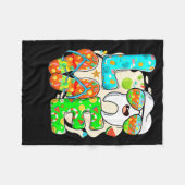 Love Dental Life Cute Tooth Flip Flops Summer Dent Fleecedecke (Vorderseite (Horizontal))