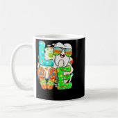 Love Dental Life Cute Tooth Flip Flops Summer Dent Kaffeetasse (Links)