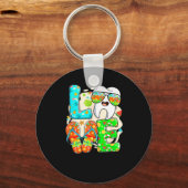 Love Dental Life Cute Tooth Flip Flops Summer Dent Schlüsselanhänger (Vorderseite)